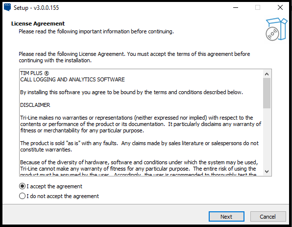 install wizard