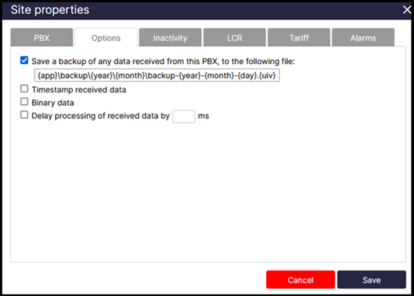 TIM Plus PBX backup options