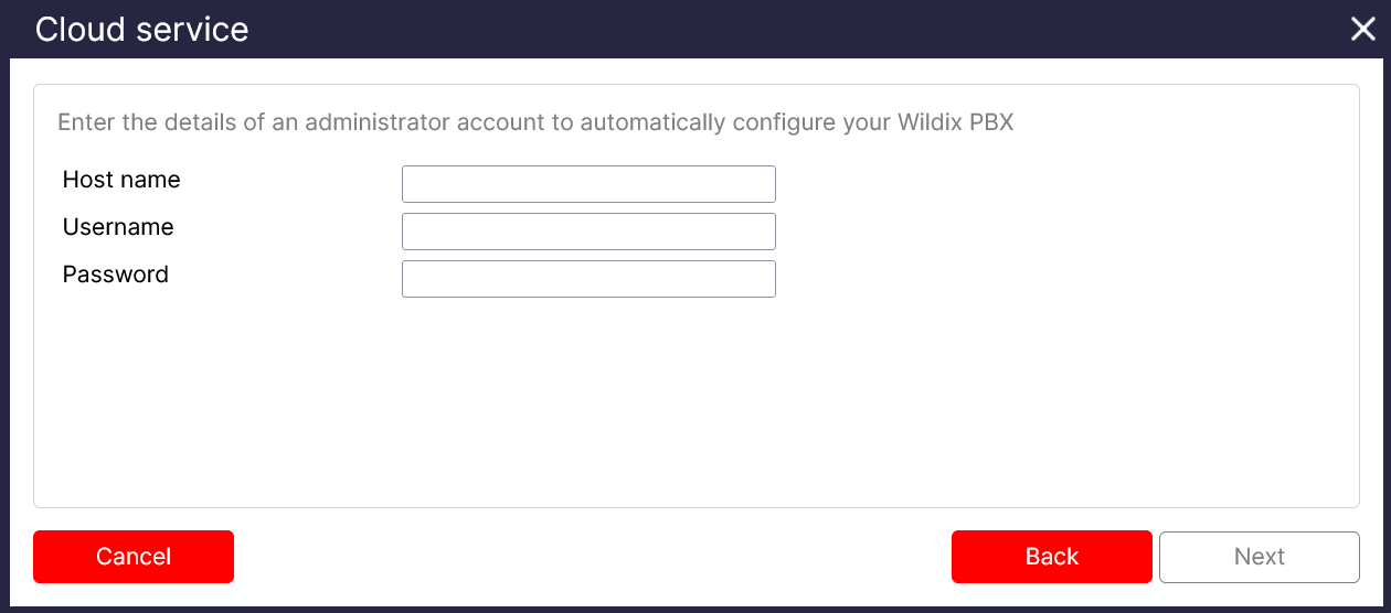 Wildix connector 2